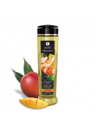 Массажное масло для тела Luscious Mango с ароматом манго - 240 мл. - Shunga - купить с доставкой в Курске