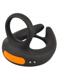 Черный вибростимулятор мошонки RC Scrotum Stimulator with Vibration - Orion - в Курске купить с доставкой