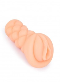 Телесный мастурбатор-вагина с вибропулей и эрекционными кольцами в комплекте - Sexy Girl - в Курске купить с доставкой