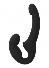 Черный безремневой страпон Share Lite - Fun Factory - купить с доставкой в Курске