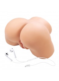 Телесный мастурбатор Olivia с 2 любовными отверстиями - Baile - в Курске купить с доставкой