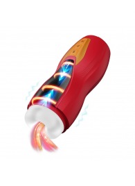 Интерактивный мастурбатор Solara с нагревом, вибрацией и поступательными движениями - Shots Media BV - в Курске купить с доставкой