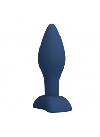 Синяя анальная пробка Bulb Plug S - 9 см. - Baile