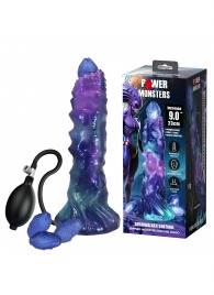 Фиолетовый яйцеродящий фаллоимитатор Duskwalker Sentinal на присоске - 22,4 см. - Baile - купить с доставкой в Курске