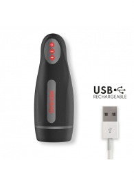 Черный автоматический мастурбатор с управлением через приложение - Oninder - в Курске купить с доставкой