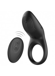 Черное эрекционное виброкольцо с пультом ДУ - Ibiza - в Курске купить с доставкой