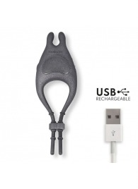 Черное эрекционное виброкольцо с управлением через приложение - Oninder - в Курске купить с доставкой