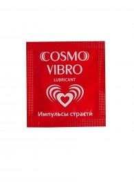 Пробник женского стимулирующего лубриканта на силиконовой основе Cosmo Vibro - 3 гр. - Биоритм - купить с доставкой в Курске