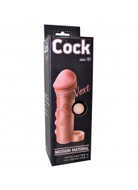 Фаллоудлинитель с кольцом COCK size M - 15 см. - LOVETOY (А-Полимер) - в Курске купить с доставкой