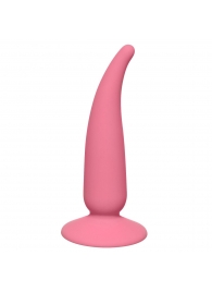 Розовая анальная пробка P-spot Teazer Pink - 12,2 см. - Lola Games - в Курске купить с доставкой