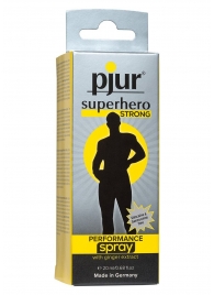 Спрей-пролонгатор длительного действия pjur SUPERHERO Strong Spray - 20 мл. - Pjur - купить с доставкой в Курске