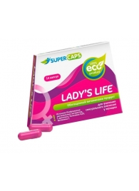 Возбуждающие капсулы Ladys Life - 14 капсул (0,35 гр.) - SuperCaps - купить с доставкой в Курске