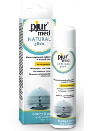 Нейтральный лубрикант на водной основе pjur MED Natural glide - 100 мл. - Pjur - купить с доставкой в Курске