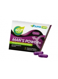 Капсулы для мужчин Man s Power+ с гранулированным семенем - 10 капсул (0,35 гр.) - SuperCaps - купить с доставкой в Курске