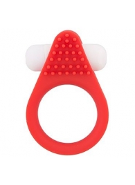 Красное эрекционное кольцо LIT-UP SILICONE STIMU RING 1 RED - Dream Toys - в Курске купить с доставкой