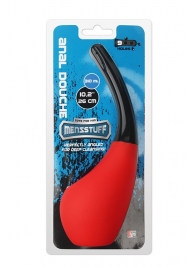 Анальный душ MENZSTUFF 310ML ANAL DOUCHE RED/BLACK - Dream Toys - купить с доставкой в Курске