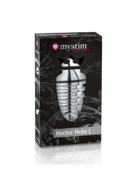 Анальный плаг для электростимуляции Hector Helix Buttplug L - 11,5 см. - MyStim - купить с доставкой в Курске