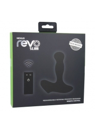 Чёрный перезаряжаемый массажёр предстательной железы NEXUS Revo Slim - Nexus Range - в Курске купить с доставкой Чёрный перезаряжаемый массажёр предстательной железы NEXUS Revo Slim - Nexus Range - в Курске купить с доставкой