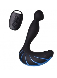 Чёрно-синий массажер простаты Erotist Third - Erotist Adult Toys - в Курске купить с доставкой Чёрно-синий массажер простаты Erotist Third - Erotist Adult Toys - в Курске купить с доставкой