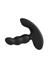 Черный силиконовый стимулятор простаты Levett Nitoc с пультом ДУ - Levett - в Курске купить с доставкой