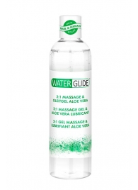 Гель-смазка 2-в-1 MASSAGE   LUBRICANT ALOE VERA - 300 мл. - Waterglide - купить с доставкой в Курске