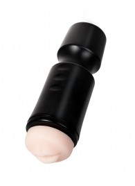 Мастурбатор-ротик A-Toys в черной колбе - A-toys - в Курске купить с доставкой