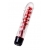 Классический вибратор TOYFA Trio Vibe красного цвета - 18 см. - Toyfa Basic купить в Курске с доставкой в Orgasmix.ru Классический вибратор TOYFA Trio Vibe красного цвета - 18 см. - Toyfa Basic