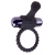 Черное эрекционное виброкольцо Vibrating Silicone Super Ring - Pipedream - в Курске купить с доставкой