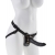 Чёрный с золотом женский страпон Designer Strap-On - Pipedream - купить с доставкой в Курске