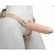 Телесный фаллопротез MEN STYLE с анальным стимулятором - 17,5 см. - LOVETOY (А-Полимер) - купить с доставкой в Курске