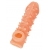 Телесная закрытая насадка с пупырышками Cock Sleeve Size L - 17,6 см. - KOKOS - в Курске купить с доставкой