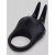Черное эрекционное виброкольцо Sensation Rechargeable Vibrating Rabbit Love Ring - Fifty Shades of Grey - в Курске купить с доставкой