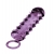 Закрытая фиолетовая насадка с пупырышками SAMURAI PENIS SLEEVE PURPLE - 14,5 см. - NMC - в Курске купить с доставкой