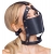 Черный намордник с кляпом-шаром Head Harness With A Gag - Orion - купить с доставкой в Курске