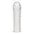 Текстурированная насадка на пенис Clear Textured Penis Enhancing Sleeve Extension - 16,5 см. - BlueLine - в Курске купить с доставкой