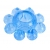 Голубая гелевая насадка-цветок - Toyfa Basic - в Курске купить с доставкой