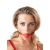 Силиконовый кляп-шар на чёрных ремешках Red Gag silicone - Orion - купить с доставкой в Курске