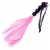 Розовая силиконовая плеть - 35,5 см. - Boys of Toys - купить с доставкой в Курске