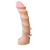 Насадка REAL Standard со спиралевидным узором - 19 см. - LOVETOY (А-Полимер) - купить с доставкой в Курске