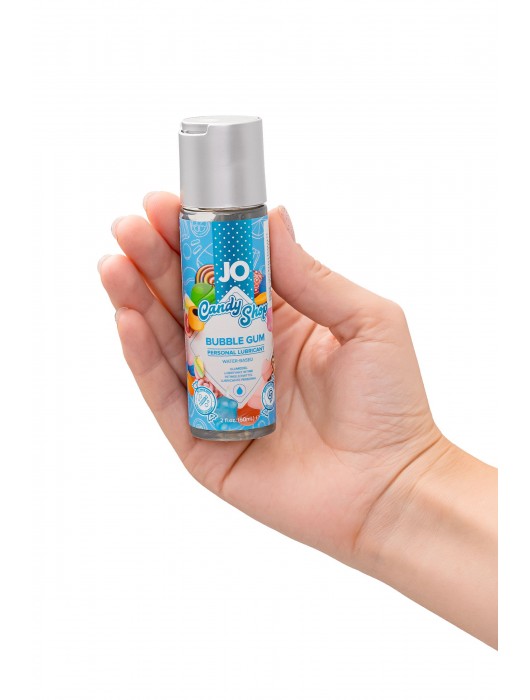 Смазка на водной основе Candy Shop Bubblegum с ароматом жвачки - 60 мл. - System JO - купить с доставкой в Курске