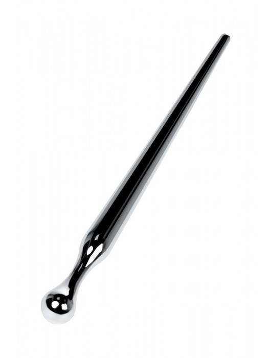 Серебристый уретральный плаг-игла TOYFA Metal - 10 см. - ToyFa - купить с доставкой в Курске