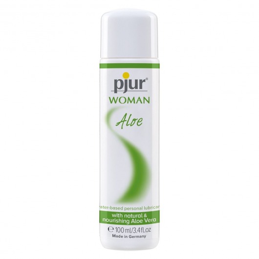 Лубрикант на водной основе pjur WOMAN Aloe - 100 мл. - Pjur - купить с доставкой в Курске