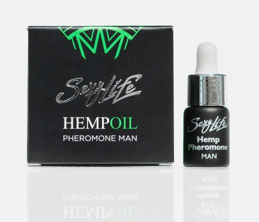 Мужские духи с феромонами Sexy Life HEMPOIL man - 5 мл. -  - Магазин феромонов в Курске