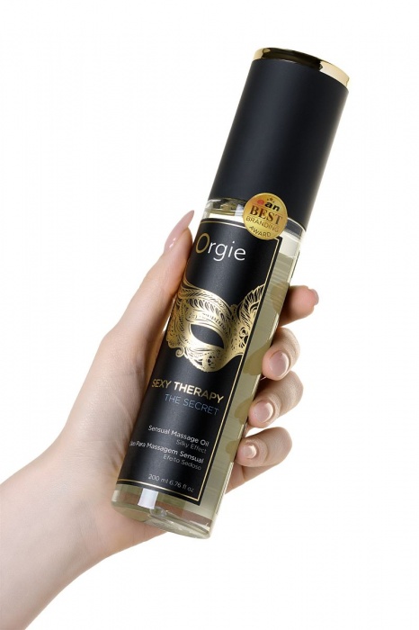 Минеральное массажное масло Orgie Sexy Therapy The Secret - 200 мл. - ORGIE - купить с доставкой в Курске