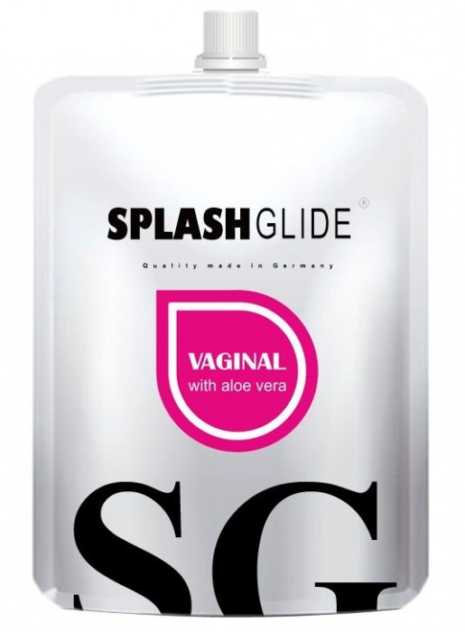 Ухаживающий лубрикант на водной основе Splashglide Vaginal With Aloe Vera - 100 мл. - Splashglide - купить с доставкой в Курске