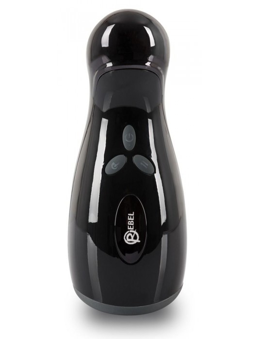 Черный мастурбатор Rebel Masturbator с нагревом - Orion - в Курске купить с доставкой