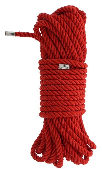 Красная веревка DELUXE BONDAGE ROPE - 10 м. - Dream Toys - купить с доставкой в Курске