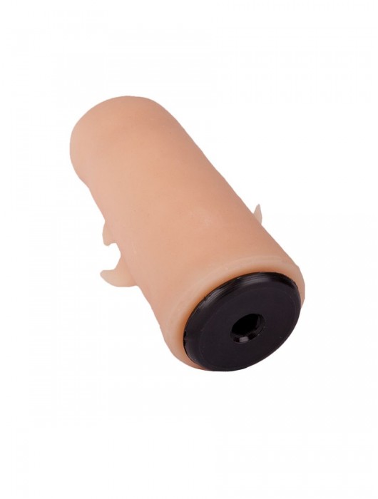 Черный пояс-трусики с двумя насадками  Экзотик-Sara  - 16,5 и 11 см. - LOVETOY (А-Полимер) - купить с доставкой в Курске