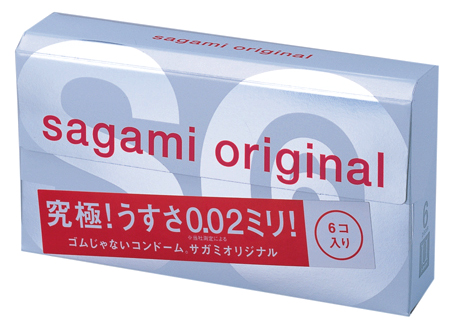 Ультратонкие презервативы Sagami Original - 6 шт. - Sagami - купить с доставкой в Курске