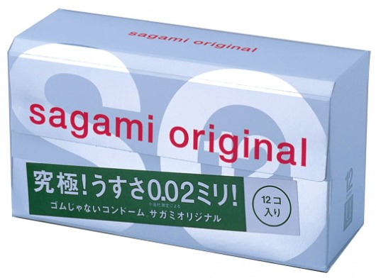 Ультратонкие презервативы Sagami Original - 12 шт. - Sagami - купить с доставкой в Курске